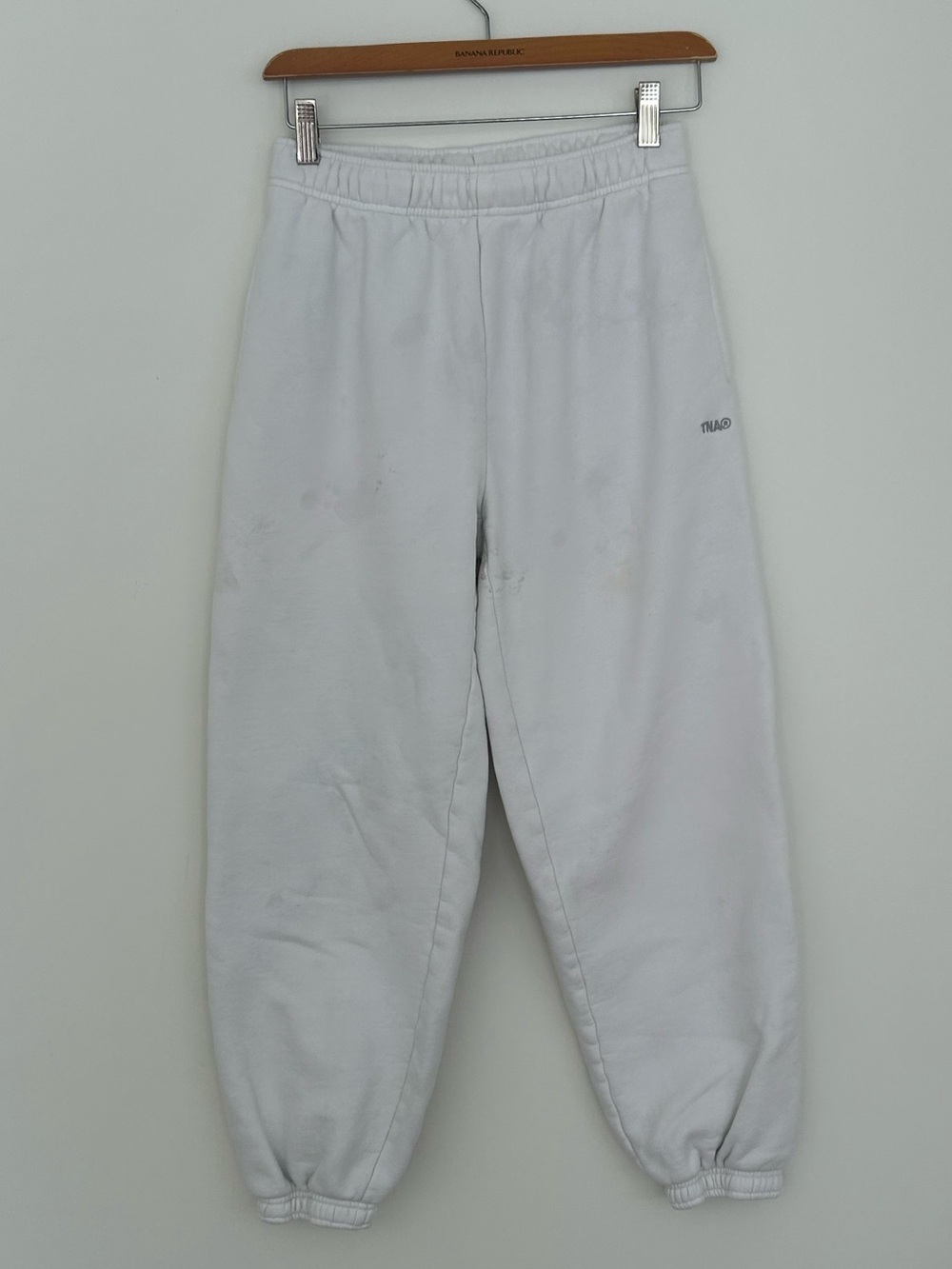 TNA Sweatfleece Cozy Fleece Jogger Sweatpants Mega Fit XS Aritzia